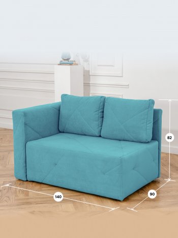 Диван 1010 мятный, левый (BRENDOSS) в Кировграде - kirovgrad.mebel-e96.ru