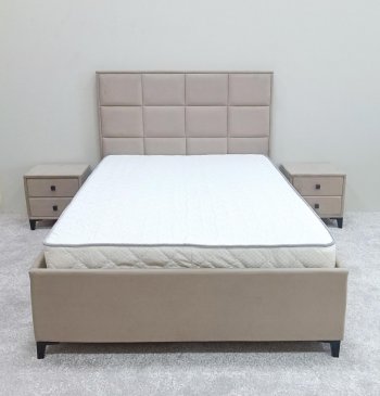 Кровать с подъемным механизмом Мега беж (Лин) в Кировграде - kirovgrad.mebel-e96.ru