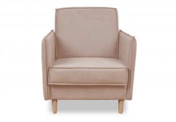 Кресло 831 Бежевый, велюр (Brendoss) в Кировграде - kirovgrad.mebel-e96.ru