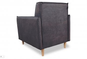 Кресло 831 Графит, велюр (Brendoss) в Кировграде - kirovgrad.mebel-e96.ru