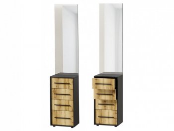 Тумба с зеркалом Аэлита сек.2 (Росток) в Кировграде - kirovgrad.mebel-e96.ru