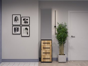 Тумба с зеркалом Аэлита сек.2 (Росток) в Кировграде - kirovgrad.mebel-e96.ru