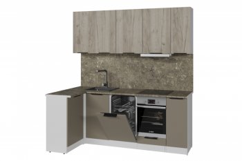 Кухонный гарнитур Альба прайм 2 400 1100х2000 мм (ПМ) (Герда) в Кировграде - kirovgrad.mebel-e96.ru
