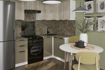 Кухонный гарнитур Альба оптима 5 1200х2000 мм (Герда) в Кировграде - kirovgrad.mebel-e96.ru