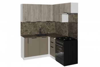 Кухонный гарнитур Альба мега прайм 1600х1700 мм (Герда) в Кировграде - kirovgrad.mebel-e96.ru