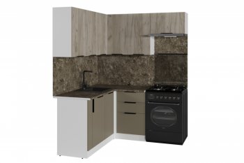 Кухонный гарнитур Альба мега прайм 1600х1700 мм (Герда) в Кировграде - kirovgrad.mebel-e96.ru