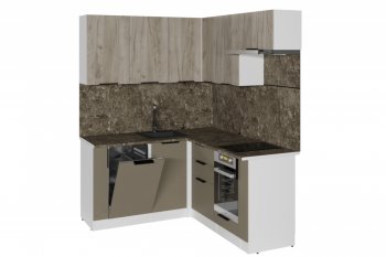 Кухонный гарнитур Альба мега прайм 2 1600х1700 мм (ПМ+СДШ) (Герда) в Кировграде - kirovgrad.mebel-e96.ru