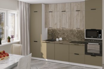 Кухонный гарнитур Альба экстра 2 3000 мм (ПМ)  (Герда) в Кировграде - kirovgrad.mebel-e96.ru