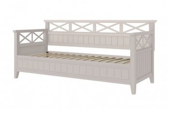 Кровать из массива Амелия льняной (БМ) в Кировграде - kirovgrad.mebel-e96.ru