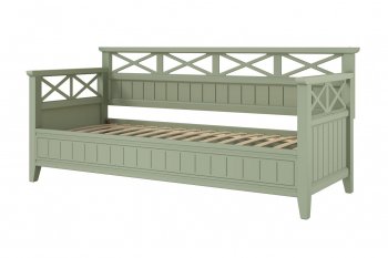 Кровать из массива Амелия зеленый самшит (БМ) в Кировграде - kirovgrad.mebel-e96.ru