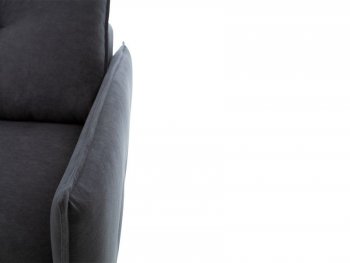 Диван Аура 3П, велюр Ультра грей (темно-серый) (Аврора) в Кировграде - kirovgrad.mebel-e96.ru