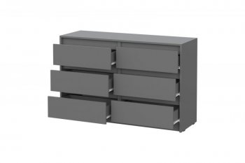 Комод Айден КМ06-1200 серый графит (ИЦ) в Кировграде - kirovgrad.mebel-e96.ru