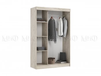 Шкаф-купе Бася 1300 мм крафт/кашемир (Миф) в Кировграде - kirovgrad.mebel-e96.ru