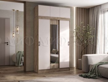 Спальный гарнитур Бася крафт/кашемир (Миф) в Кировграде - kirovgrad.mebel-e96.ru