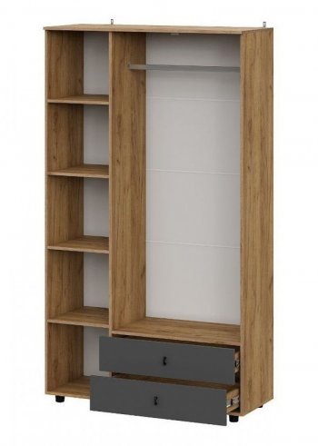 Шкаф 1200 мм трехстворчатый (с ящиками) Байкал (СВ) в Кировграде - kirovgrad.mebel-e96.ru