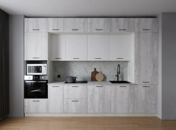 Кухонный гарнитур Бланка 3400 мм (Санвут) в Кировграде - kirovgrad.mebel-e96.ru