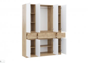 Шкаф 2800 мм Бостон Лайт Шк-03+ШК-04 (Стиль) в Кировграде - kirovgrad.mebel-e96.ru