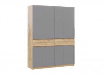 Шкаф 2800 мм Бостон Лайт Шк-03+ШК-04 (Стиль) в Кировграде - kirovgrad.mebel-e96.ru
