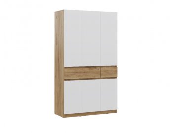 Шкаф 1200 мм Бостон Лайт ШК-003 белый (Стиль) в Кировграде - kirovgrad.mebel-e96.ru