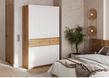 Спальный гарнитур Бостон Лайт белый (Стиль) в Кировграде - kirovgrad.mebel-e96.ru