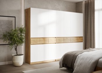 Шкаф 2800 мм Бостон Лайт Шк-03+ШК-04 (Стиль) в Кировграде - kirovgrad.mebel-e96.ru