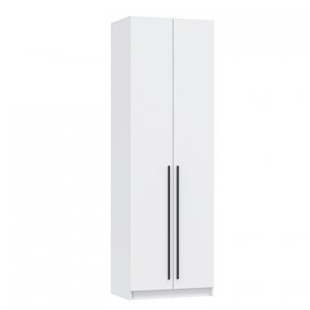 Шкаф 800 мм 67.14 Брандо ЛДСП Белый (высота 2400) (Олмеко) в Кировграде - kirovgrad.mebel-e96.ru