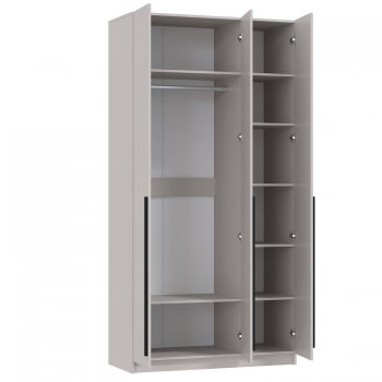 Шкаф 1200 мм 67.12 Брандо ЛДСП Кашемир (высота 2400) (Олмеко) в Кировграде - kirovgrad.mebel-e96.ru