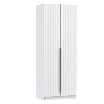 Шкаф 800 мм 67.17 Брандо МДФ Белый (высота 2150) (Олмеко) в Кировграде - kirovgrad.mebel-e96.ru