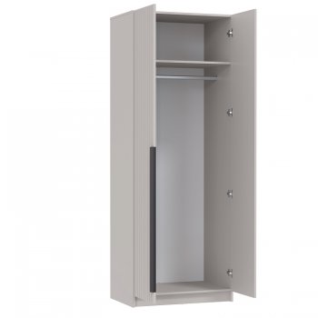 Шкаф 800 мм 67.17 Брандо МДФ Кашемир (высота 2150) (Олмеко) в Кировграде - kirovgrad.mebel-e96.ru