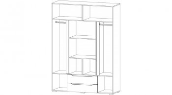 Шкаф 1600 мм Британа (Лин) в Кировграде - kirovgrad.mebel-e96.ru