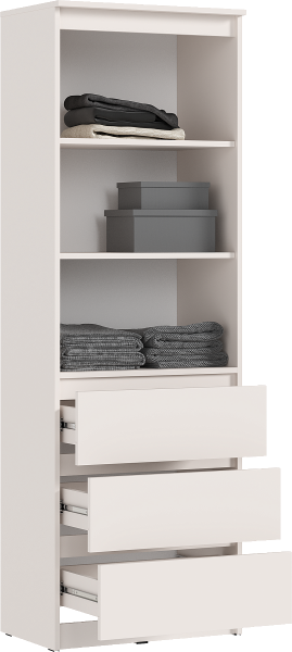 Письменный стол + Стеллаж Челси кашемир (Миф) в Кировграде - kirovgrad.mebel-e96.ru