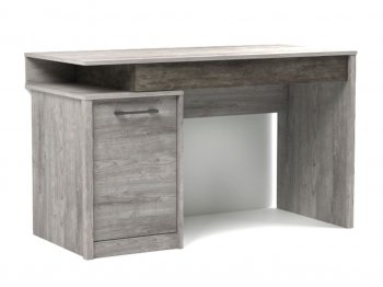 Стол письменный Денвер Риббек серый (СБК) в Кировграде - kirovgrad.mebel-e96.ru