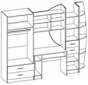 Детская Юниор 2 (МФД металлик) в Кировграде - kirovgrad.mebel-e96.ru