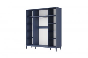 Шкаф 1954 мм Джали Тёмно-Лазурный (БМ) в Кировграде - kirovgrad.mebel-e96.ru