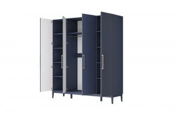 Шкаф 1954 мм Джали Тёмно-Лазурный (БМ) в Кировграде - kirovgrad.mebel-e96.ru