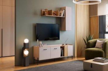 Стенка Доминика модульная  (Мебельсон) в Кировграде - kirovgrad.mebel-e96.ru