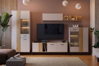 Стенка Доминика модульная  (Мебельсон) в Кировграде - kirovgrad.mebel-e96.ru