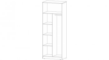 Шкаф 800 мм Элегант графит (Лин) в Кировграде - kirovgrad.mebel-e96.ru