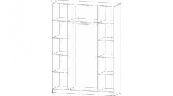 Шкаф 1600 мм Элегант Белый (Лин) в Кировграде - kirovgrad.mebel-e96.ru