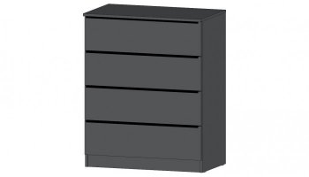 Спальный гарнитур Элегант, графит, модульный (Лин) в Кировграде - kirovgrad.mebel-e96.ru