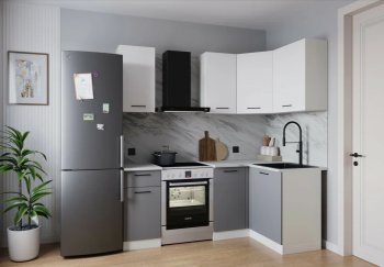 Кухонный гарнитур угловой Элеганция 2000*1200 мм (Sanvut) в Кировграде - kirovgrad.mebel-e96.ru