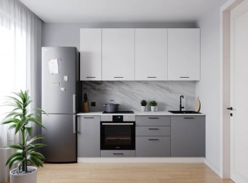 Кухонный гарнитур Элеганция 2200 мм (Санвут) в Кировграде - kirovgrad.mebel-e96.ru