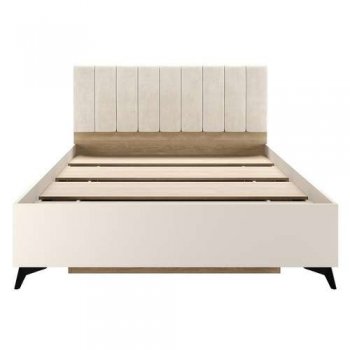 Кровать Ева настил, Сатин 160 (Памир) в Кировграде - kirovgrad.mebel-e96.ru | фото