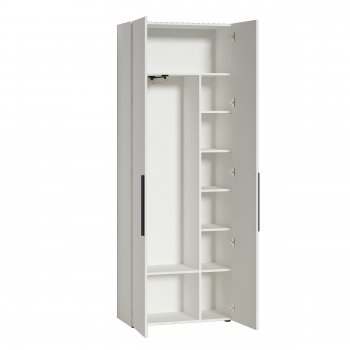 Шкаф для одежды 800 мм Эйр 13.340 белый (Моби) в Кировграде - kirovgrad.mebel-e96.ru