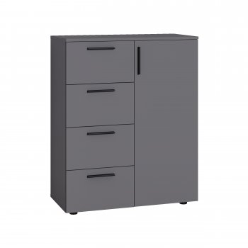 Комод Эйр 16.241 графит (Моби) в Кировграде - kirovgrad.mebel-e96.ru
