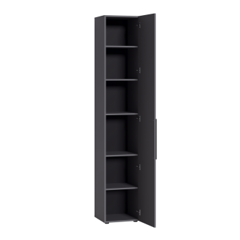 Шкаф модульный Эйр, графит (Моби) в Кировграде - kirovgrad.mebel-e96.ru