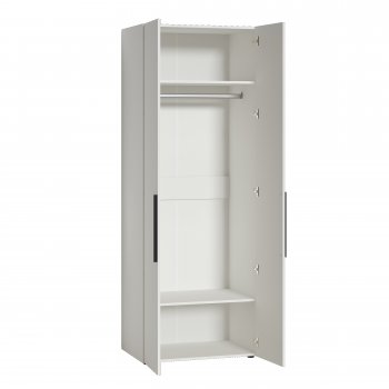 Шкаф для одежды 800 мм Эйр 13.341 белый (Моби) в Кировграде - kirovgrad.mebel-e96.ru