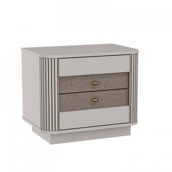 Тумба прикроватная Фантазия 34.17 кашемир (Олмеко) в Кировграде - kirovgrad.mebel-e96.ru