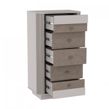 Комод 34.12 Фантазия кашемир (Олмеко) в Кировграде - kirovgrad.mebel-e96.ru