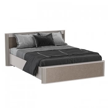 Кровать двуспальная Фантазия 34.25 - 02 кашемир (Олмеко) в Кировграде - kirovgrad.mebel-e96.ru